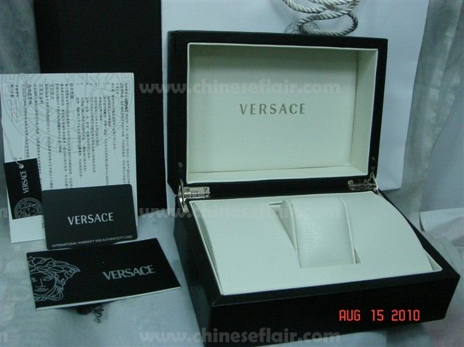 Replica Versace Watch Box / Black Square Box for Sale